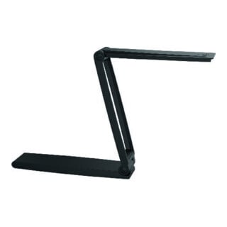 Akku-LED-Leuchte Ku.schwarz H.190mm zusammenklappbar,m.Dimmer m.LED