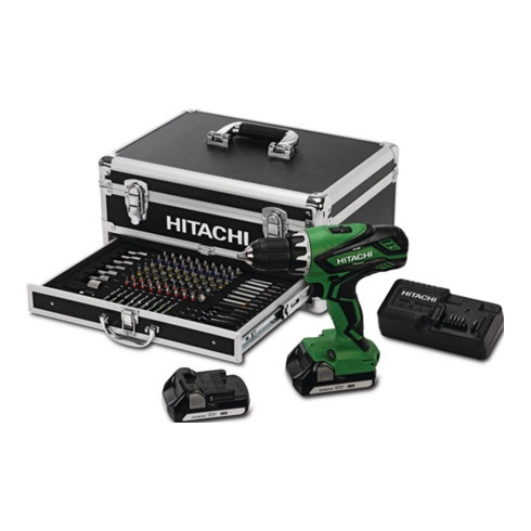 Akkubohrschrauber DS 18 DJL Alu Case 18 V 1,5 Ah 1,5-13mm HITACHI