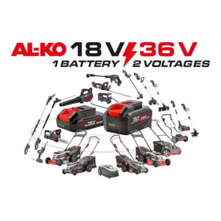 AL-KO Starter-Set Akku 18V B50.6 Li 2,5 Ah Ladegerät 1A