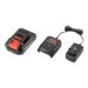 AL-KO Starter-Set Akku 18V B50.6 Li 2,5 Ah Ladegerät 1A