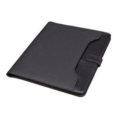 Alassio Schreibmappe FANO 30073 26x32,2x2cm Lederimitat schwarz