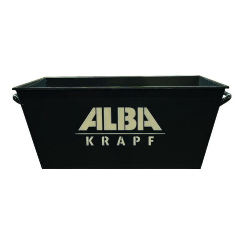ALBA-KRAPF Bac à pavés 65 L tôle d'acier peint poudre