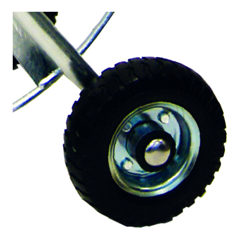 ALBA-KRAPF Chariot de tuyau 3/4" Pro SL : 50m, galvanisé à chaud