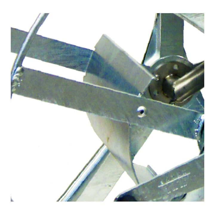 ALBA-KRAPF Chariot de tuyau 3/4" Pro SL : 50m, galvanisé à chaud