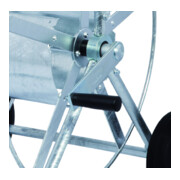ALBA-KRAPF Chariot de tuyau 3/4" Pro SL : 80m, galvanisé à chaud-4