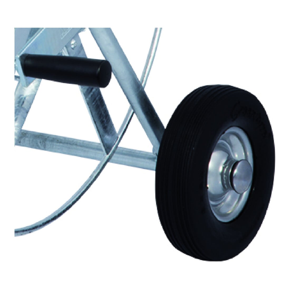 ALBA-KRAPF Chariot de tuyau 3/4" Pro SL : 80m, galvanisé à chaud