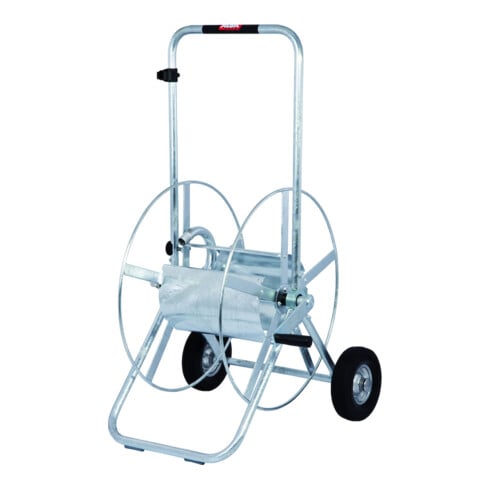 ALBA-KRAPF Chariot de tuyau 3/4" Pro SL : 80m, galvanisé à chaud