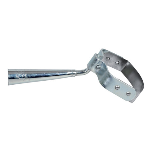 ALBA-KRAPF Houe oscillante 122 mm galvanisée, sans manche, lame en acier