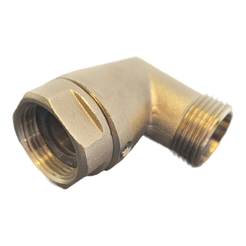 ALBA-KRAPF Raccord coudé 3/4" nickelé pièce de rechange