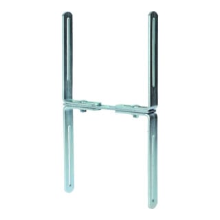 ALBA-KRAPF Support pour jardinière de balcon pour mur, galvanisé