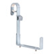 ALBA-KRAPF Support pour jardinière de balcon pour rambarde ronde, profond, galvanisé-1