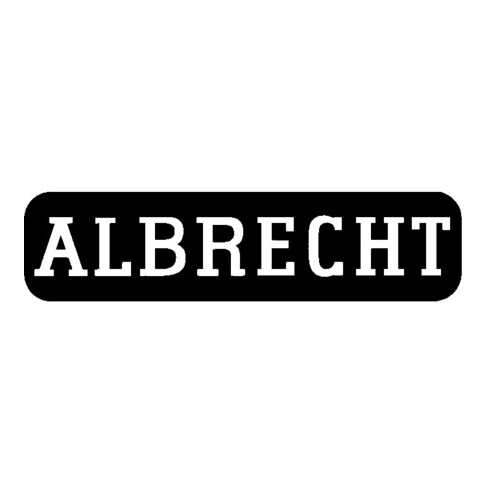 ALBRECHT Mandrin de perçage court AKL JIS B6339 1-16 BT40