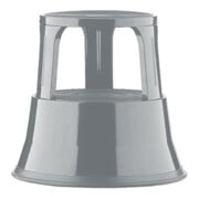 ALCO Rollhocker AL STEP 895-33 43cm 3Gleitrollen Metall lichtgrau-1