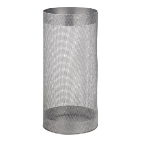 ALCO Schirmständer 2980-36 28,5l 27cm rund Metall silber