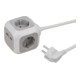 ALEA-Power USB-laderblok 4-voudig, 1,4 m H05VV-F 3G1.5-1