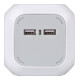 ALEA-Power USB-laderblok 4-voudig, 1,4 m H05VV-F 3G1.5