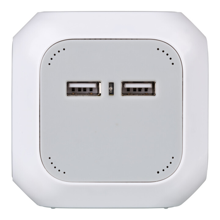 ALEA-Power USB-laderblok 4-voudig, 1,4 m H05VV-F 3G1.5