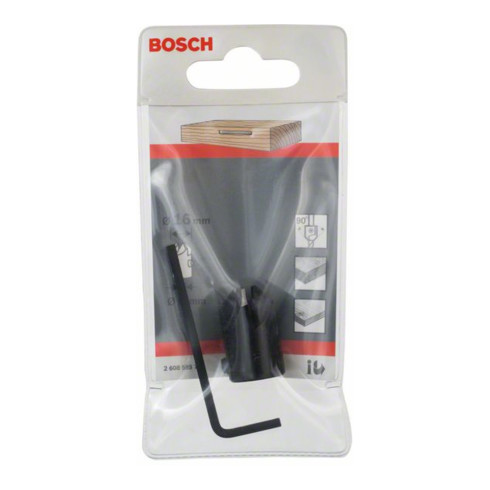 Foret-aléseur creux Bosch pour mèches à tourillon M 5