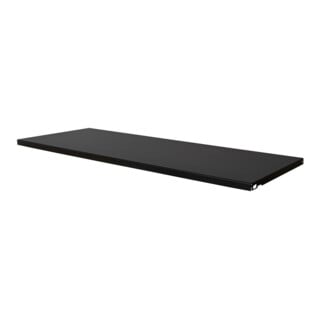 alfer Büroschrank-Fachboden Stahl schwarz matt