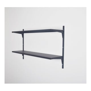 alfer Wandschiene OFFICE 1 Set 500mm schwarz