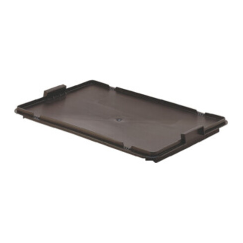 Alfred Häner Deckel L600xB400mm schwarz PP f.Drehstapelbehälter LA-KA-PE