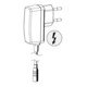 Alimentation enfichable Schell 230V/50Hz - 6V-1
