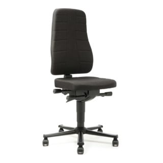 All-In-One Highline sur roulettes Bimos, rembourrages en tissu noir
