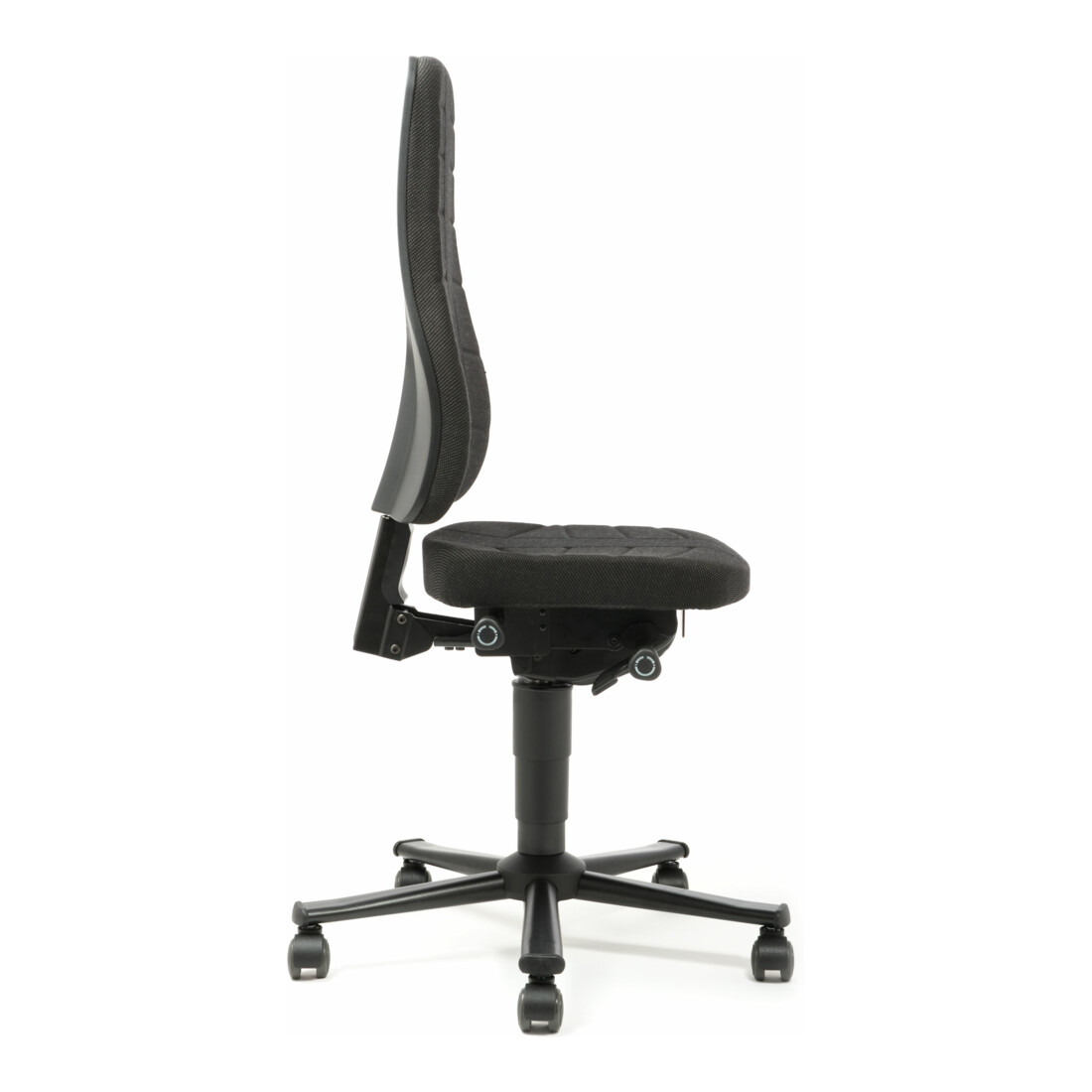 All-In-One Highline sur roulettes Bimos, rembourrages en tissu noir