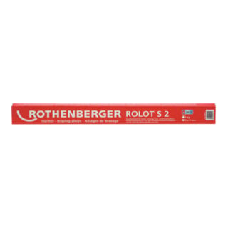 Alliage de brasage Rothenberger ROLOT S 5, selon ISO 17672, 2x2x500 mm, 1 kg