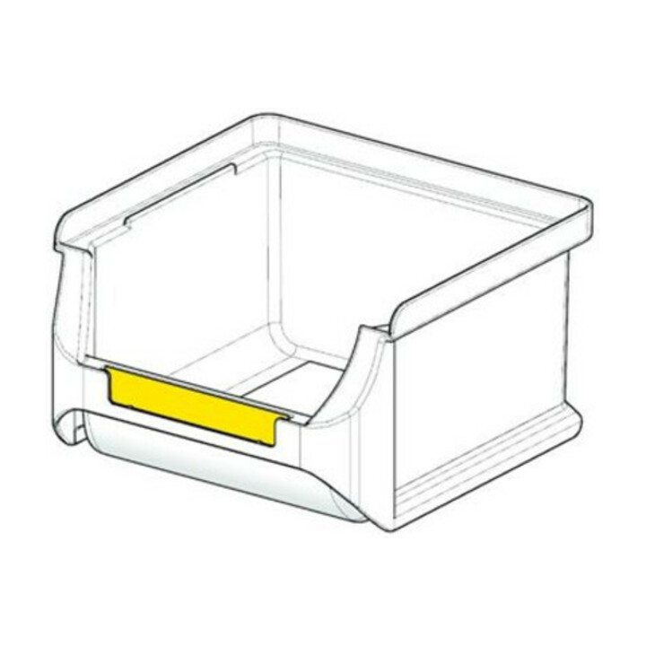 allit Bac de rangement visible Gr. 4 L205xP355xH150 mm vert