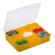 Allit Boîte de rangement 18/9 PP jaune haute résistance 180 × 150 × 40 mm