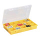 Allit Boîte de rangement 29/15 PP jaune 290 x 185 x 46 mm résistant aux chocs