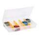 Allit Boîte de rangement Basic 29/3-12 avec 12 séparateurs flexibles transparent