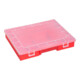 Allit Boîte de rangement Basic 37/12 rouge 370 x 295 x 60 mm