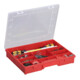 Allit Boîte de rangement Basic 37/12 rouge 370 x 295 x 60 mm