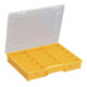 Allit Boîte de rangement Basic 37/15 jaune 370 x 295 x 60 mm