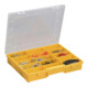 Allit Boîte de rangement Basic 37/15 jaune 370 x 295 x 60 mm
