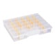 Allit Boîte de rangement Basic 37/7-20 avec 20 séparateurs flexibles transparent