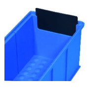 allit ProfiPlus Boîte d'étagère Stop sécurité anti-extraction noir 10 pcs PP