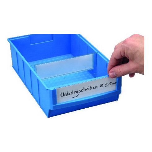 allit ProfiPlus Boîte d'étiquettes ShelfBox S 20 Étiquettes+Disques de film
