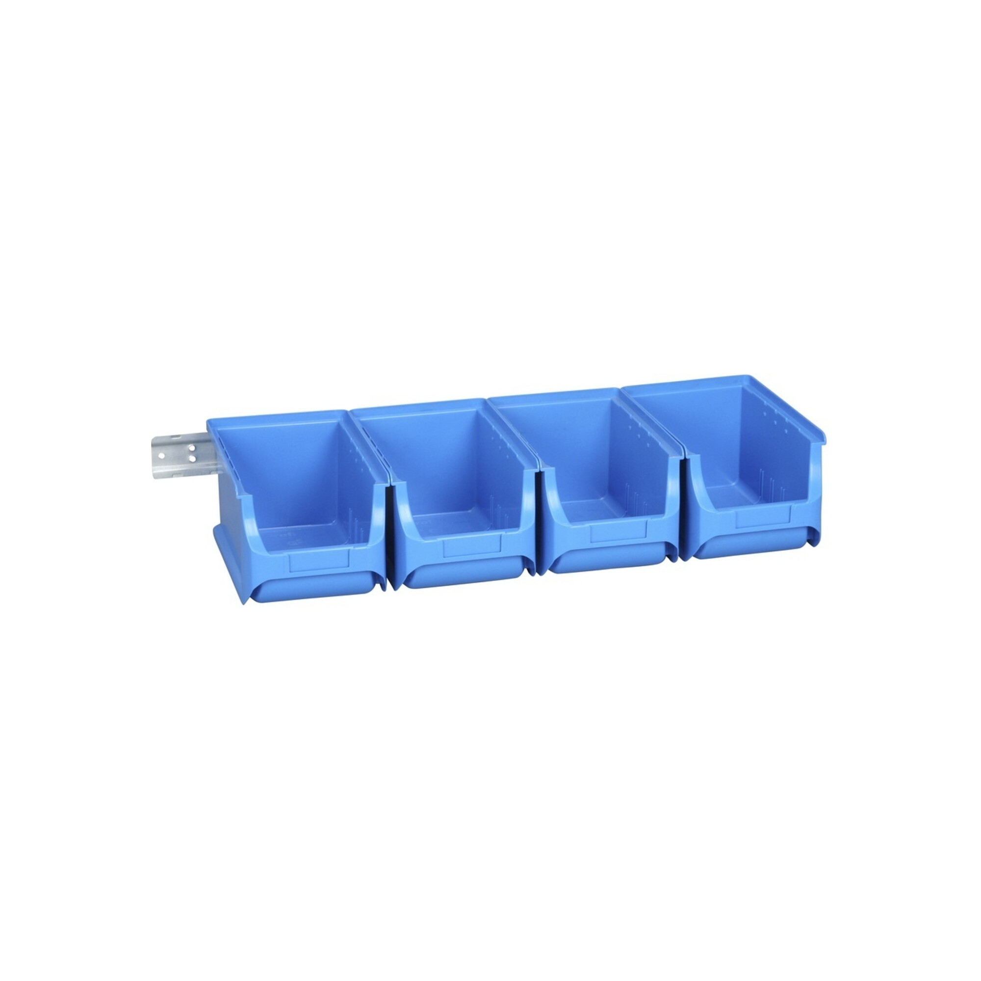 allit Sichtboxen-Set blau 600x240x125 mm