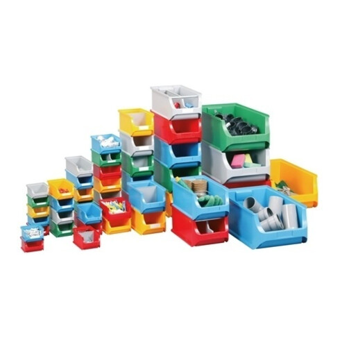 allit Sichtlagerkasten Gr. 2 B102xT160xH75 mm gelb