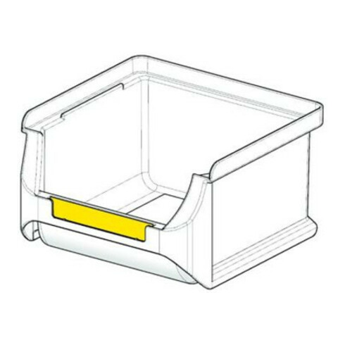 allit Sichtlagerkasten Gr. 3 B150xT235xH125 mm blau
