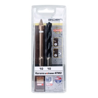 Alpen-Maykestag Alpen Feinsteinzeug-Fliesenbohrer, Bohrer-⌀, 10 Mm