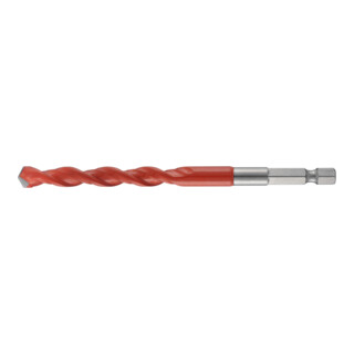 ALPEN Punte bit multiuso in metallo duro, 1/4" (E 6,3), Punta Ø8mm