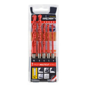 ALPEN Universele HM-boorbitset, 1/4 inch (E 6,3), Boor-⌀: 4-10 mm