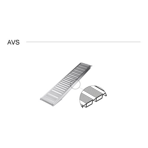 Altec Verladeschiene AVS 80 für Vollgummibereifung mit Rand