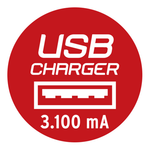 Alu-Office-Line stekkerdoos met USB-laadfunctie 4-voudig 1,8 m H05VV-F 3G1,5