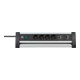 Alu-Office-Line stekkerdoos met USB Power Delivery USB-laadfunctie 4-voudig 1,8 m H05VV-F 3G1.5-1