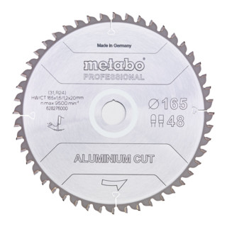 Metabo Lame de scie "aluminium cut - professional